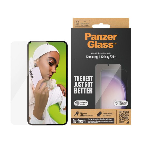 PanzerGlass Ultra Wide Fit Protection d'écran transparent Samsung 1 pièce(s)