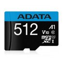ADATA AUSDX512GUICL10A1-RA1 mémoire flash 512 Go MicroSDXC UHS-I Classe 10