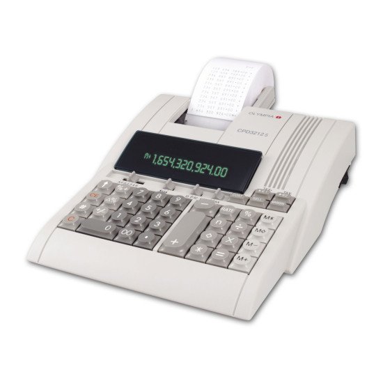 Olympia CPD 3212 S calculatrice Bureau Calculatrice imprimante