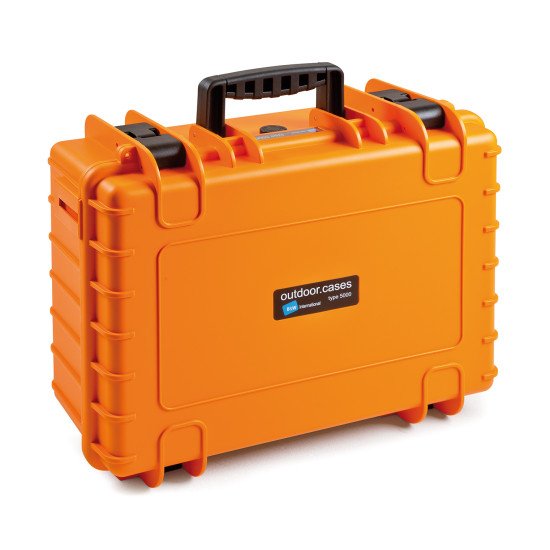 B&W 5000/O/RPD Boîte à outils Orange Polypropylène (PP)