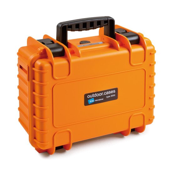 B&W 3000/O/RPD Boîte à outils Orange Polypropylène (PP)