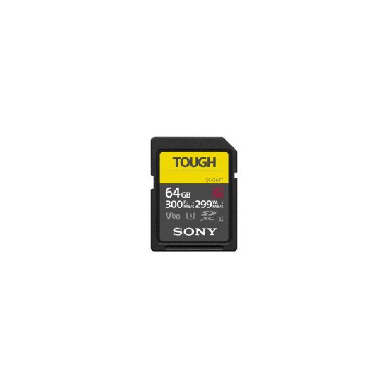 Sony SF-G64T/T1 mémoire flash 64 Go SDXC UHS-II Classe 10