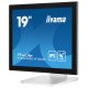 iiyama ProLite T1932MSC-W1SAG écran PC 48,3 cm (19") 1280 x 1024 pixels Full HD LED Écran tactile Dessus de table Blanc