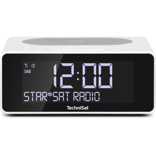 TechniSat Digitradio 52 Horloge Numérique Blanc