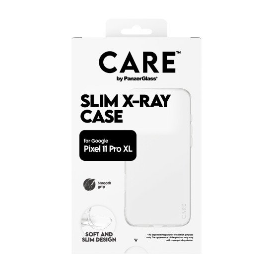 PanzerGlass CARE™ by ® X-Ray Case Google Pixel 11 Pro XL coque de protection pour téléphones portables Housse Transparent