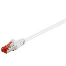 Goobay 95511 câble de réseau Blanc 3 m Cat6 S/FTP (S-STP)