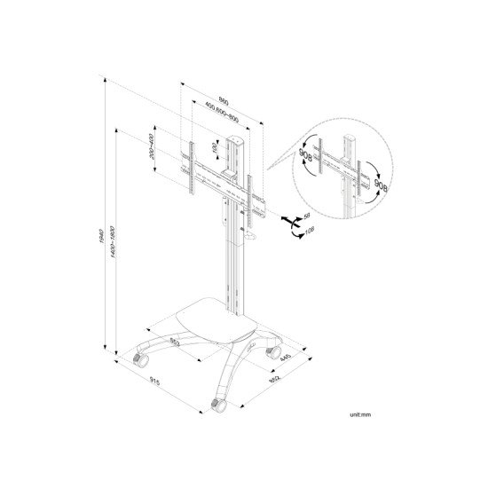 Newstar PLASMA-M2000 support tv Newstar PLASMA-M2000 support tv