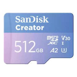 SanDisk Creator 512 Go MicroSDXC UHS-I Classe 10