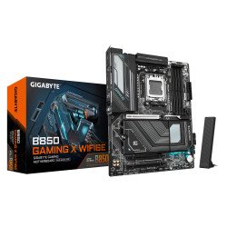 GIGABYTE B850 GAMING X WIFI6E Carte Mère - AMD Ryzen 9000 Series CPUs, VRM numérique 12+2+2 phases, jusqu'à 8200MHz DDR5 (OC), 1xPCIe 5.0 + 2xPCIe 4.0 M.2, LAN 2.5G, WIFI 6E, USB 3.2 Gen 2x2 GIGABYTE B850 GAMING X WIFI6E Carte Mère - AMD Ryzen 9000 Series CPUs, VRM numérique 12+2+2 phases, jusqu'à 8200MHz DDR5 (OC), 1xPCIe 5.0 + 2xPCIe 4.0 M.2, LAN 2.5G, WIFI 6E, USB 3.2 Gen 2x2