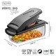 GEFU 89471 trancheuse Manuel Noir, Transparent Plastique, Acier inoxydable
