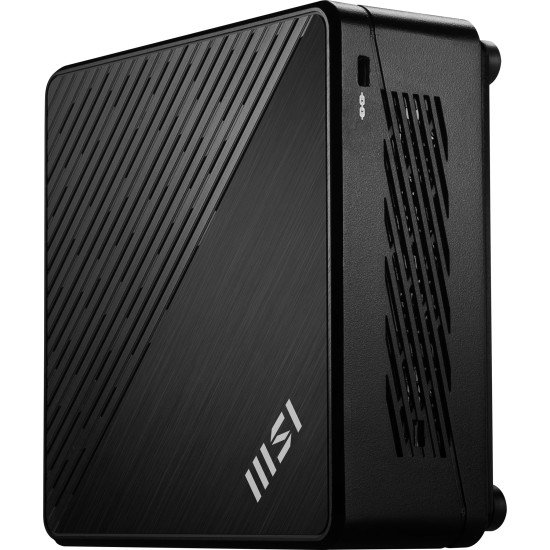 MSI Cubi N ADL S-217DE PC/poste de travail Intel® N N200 8 Go DDR4-SDRAM 256 Go SSD Windows 11 Pro Mini PC Noir MSI Cubi N ADL S-217DE PC/poste de travail Intel® N N200 8 Go DDR4-SDRAM 256 Go SSD Windows 11 Pro Mini PC Noir