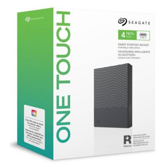 Seagate STNR2000400 disque dur externe 2 To USB Type-C Gris