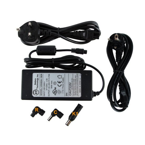 BTI AC-U90EU-DL adaptateur de puissance & onduleur Intérieure 90 W Noir