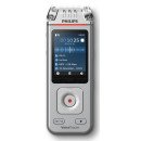 Philips DVT4115 Digital Voice Tracer Carte flash Chrome, Argent