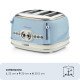 Ariete 0156/05 6 4 part(s) 1600 W Bleu clair