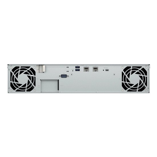Synology RackStation RS1226+ serveur de stockage NAS Rack (2 U) AMD Ryzen V1500B 4 Go DDR4 0 To Synology DSM Noir