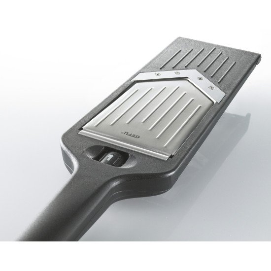 GEFU VIOLI trancheuse Manuel Noir Synthétique ABS, Acier inoxydable