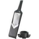 GEFU VIOLI trancheuse Manuel Noir Synthétique ABS, Acier inoxydable