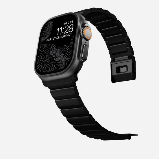 Nomad NM014834858 accessoire intelligent à porter sur soi Bande Noir Titane