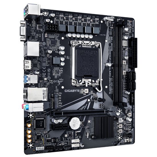 Gigabyte H610M S2H V2 carte mère Intel H610 Express LGA 1700 micro ATX