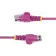 StarTech.com Câble Ethernet CAT6 Rose Fin de 7m, Sans Accroc, 100W PoE, UTP, LSZH, Fil de Cuivre Pur 28AWG, Cordon Patch Réseau RJ45 avec Serre-Câble, Contrôlé Fluke StarTech.com Câble Ethernet CAT6 Rose Fin de 7m, Sans Accroc, 100W PoE, UTP, LSZH, Fil de Cuivre Pur 28AWG, Cordon Patch Réseau RJ45 avec Serre-Câble, Contrôlé Fluke
