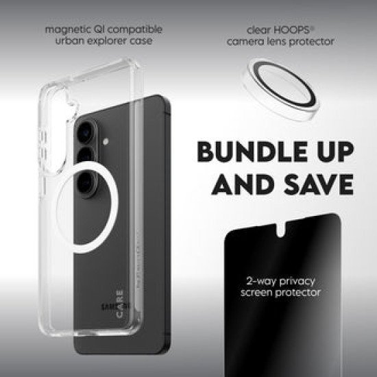 PanzerGlass CR94821 coque de protection pour téléphones portables 17 cm (6.7") Housse Noir, Transparent