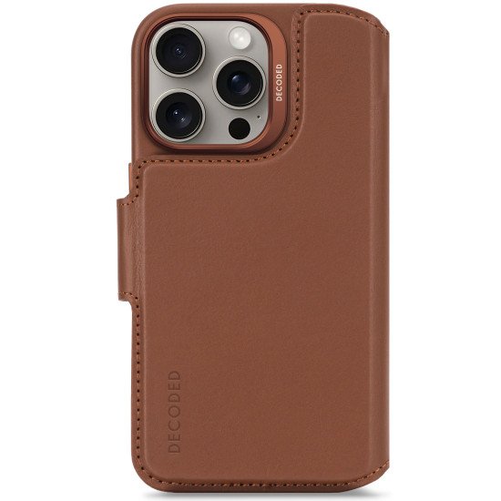 Decoded Leather Detachable Wallet coque de protection pour téléphones portables 16 cm (6.3") Étui avec portefeuille Marron