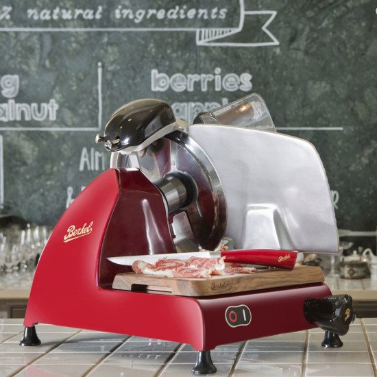 Berkel Red Line 250 trancheuse Electrique Rouge, Argent Acier inoxydable