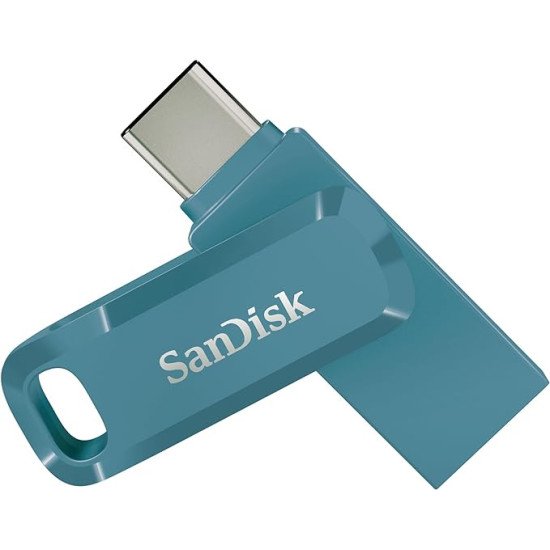 SanDisk Ultra Dual Drive Go USB 256GB lecteur USB flash 256 Go USB Type-A / USB Type-C 3.2 Gen 1 (3.1 Gen 1) Bleu