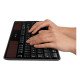 Logitech K750 clavier sans fil QWERTZ DE Noir Logitech K750 clavier sans fil QWERTZ DE Noir
