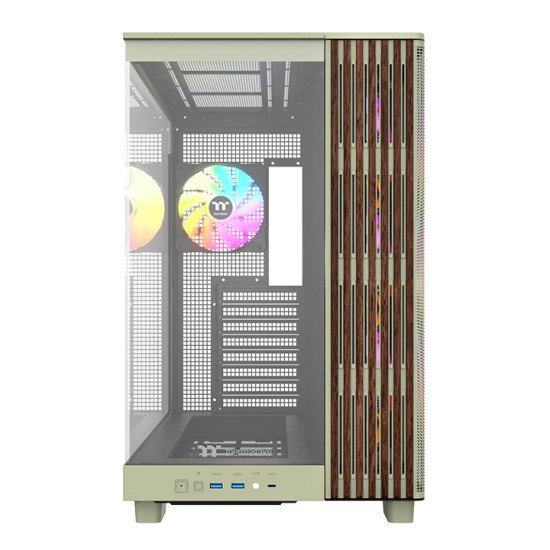 Thermaltake CA-11E-00MEWN-WS unité centrale Midi Tower Vert