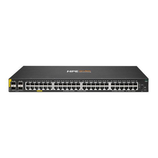 HPE Aruba Networking CX 6000 48p 10M/100M/1G Class4 PoE 4p SFP 1G 370W Switch