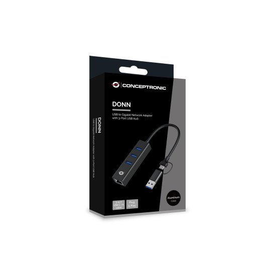Conceptronic DONN07BA carte réseau Ethernet 5000 Mbit/s