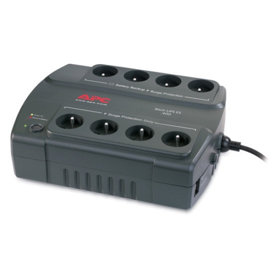 APC Back-UPS 400, FR Veille 0,4 kVA 240 W 8 sortie(s) CA APC Back-UPS 400, FR Veille 0,4 kVA 240 W 8 sortie(s) CA