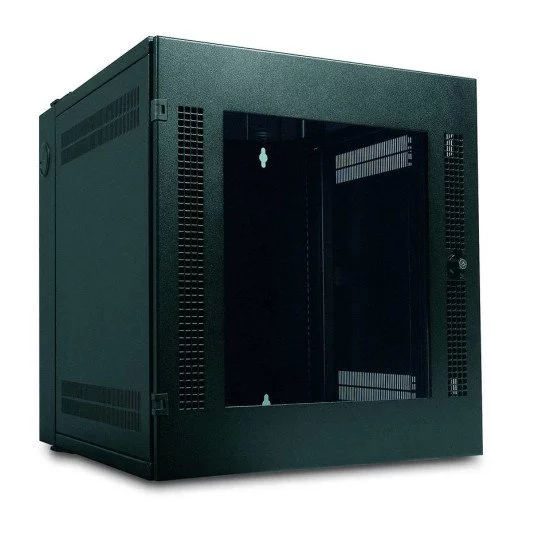 APC NetShelter WX Wall-Mount Enclosure 13U Glass Door Black Rack monté ...