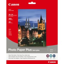Canon Papier photo semi-brillant extra SG-201 8 × 10 po (20 × 25 cm) - 20 feuilles Canon Papier photo semi-brillant extra SG-201 8 × 10 po (20 × 25 cm) - 20 feuilles