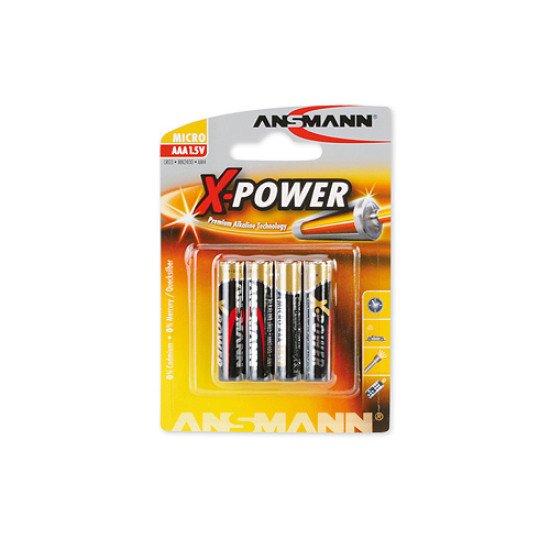 Ansmann Micro / AAA / LR03 Batterie à usage unique Alcaline