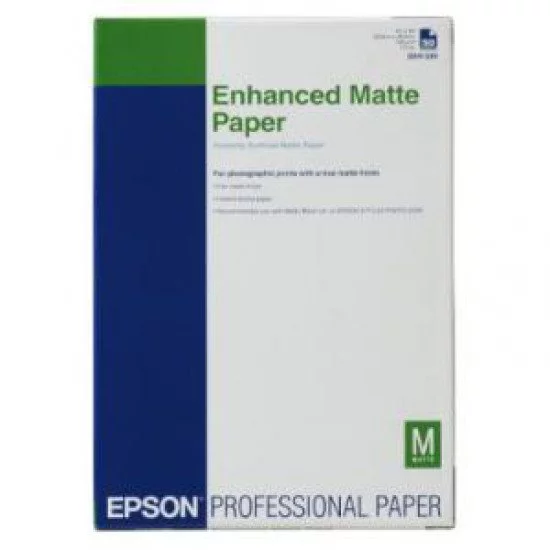Epson Pap Mat Supérieur 189g 100f. A3+ (0,329x0,483m) Epson Pap Mat Supérieur 189g 100f. A3+ (0,329x0,483m)