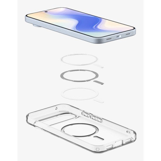 Spigen ACS09702 coque de protection pour téléphones portables 16 cm (6.3") Housse Transparent, Blanc Spigen ACS09702 coque de protection pour téléphones portables 16 cm (6.3") Housse Transparent, Blanc
