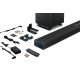 Sharp HT-SBW55121(BK) haut-parleur soundbar Argent 5.1.2 canaux 212 W
