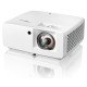 Optoma ZH350ST vidéo-projecteur Projecteur à focale courte 3500 ANSI lumens DLP 1080p (1920x1080) Compatibilité 3D Blanc