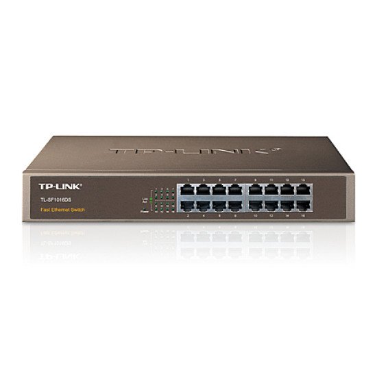 TP-LINK TL-SF1016DS Switch Fast Ethernet TP-LINK TL-SF1016DS Switch Fast Ethernet
