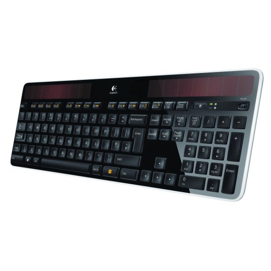 Logitech K750 clavier sans fil AZERTY FR Noir