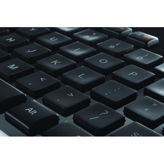Logitech K750 clavier sans fil AZERTY FR Noir