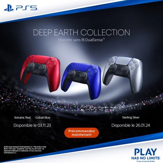 Sony Manette DualSense Deep Earth Sterling Silver PS5 Sony Manette DualSense Deep Earth Sterling Silver PS5
