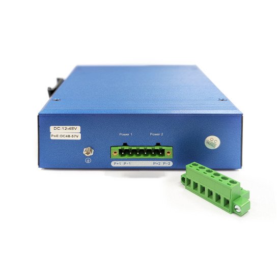 Digitus Commutateur industriel PoE Gigabit Ethernet 16+2 ports L2 Managed