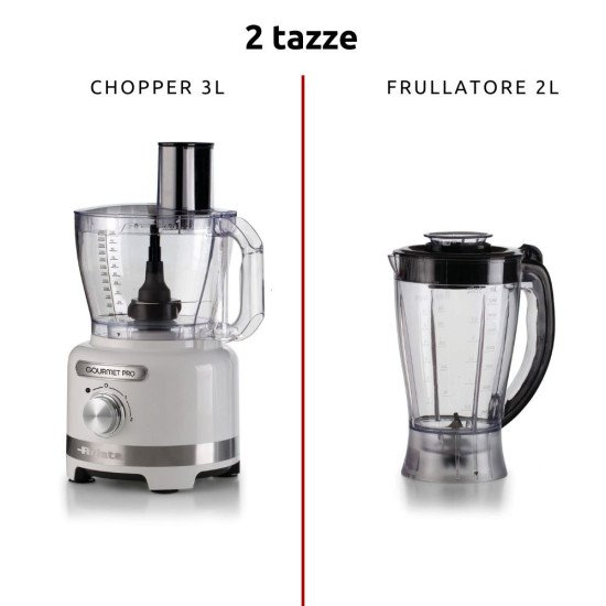 Ariete 1782/01 robot de cuisine 1000 W 3 L Blanc Ariete 1782/01 robot de cuisine 1000 W 3 L Blanc