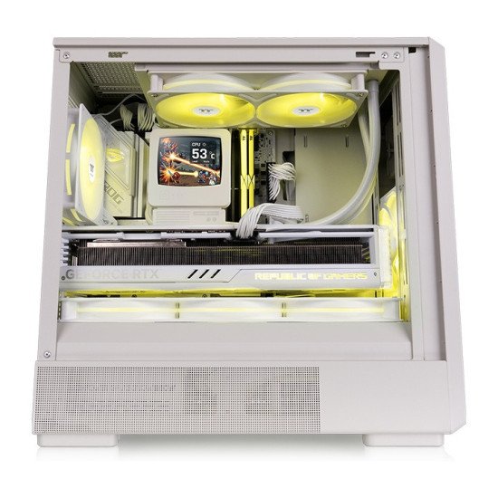 Thermaltake Retro 240 Ultra Processeur Kit de refroidissement du liquide 12 cm Blanc 1 pièce(s)