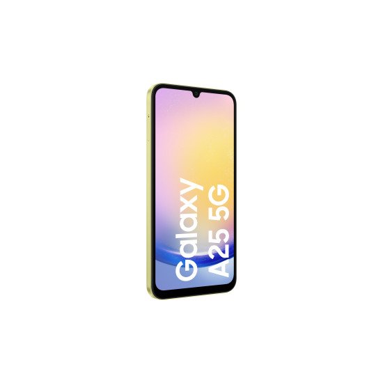 Samsung Galaxy A25 5G SM-A256B 16,5 cm (6.5") Double SIM Android 14 USB Type-C 128 Go 5000 mAh Jaune