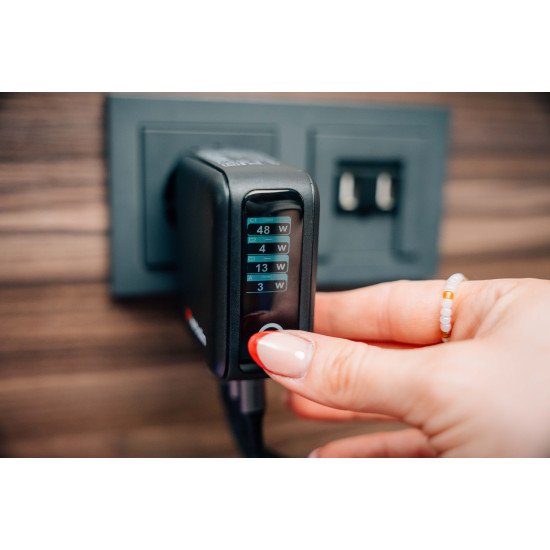 Verbatim 30240 chargeur d'appareils mobiles Universel Noir Secteur Charge rapide Intérieure